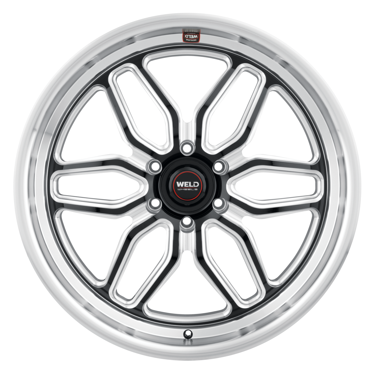 WELD Laguna 6 Street wheel Gloss Black Milled