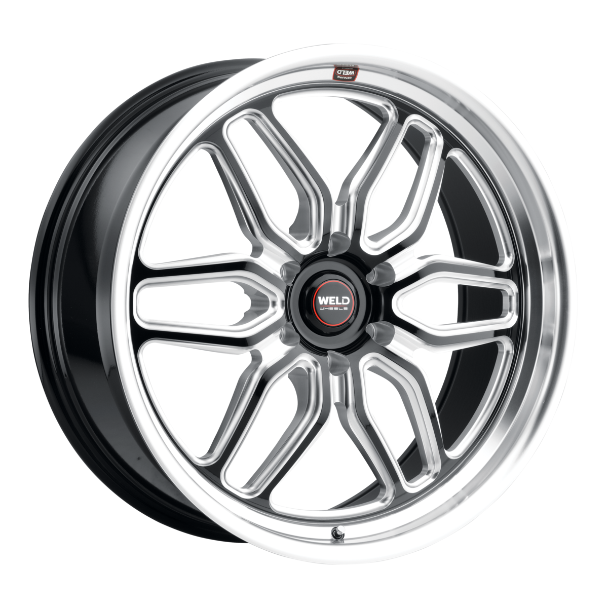 WELD Laguna 6 Street wheel Gloss Black Milled