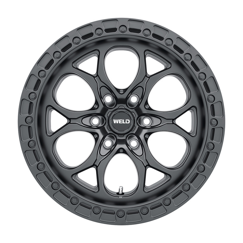 WELD Off-Road Ledge 6 wheel Satin Black