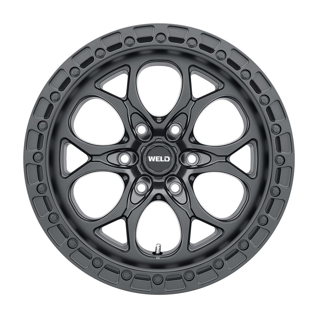 WELD Off-Road Ledge 6 wheel Satin Black