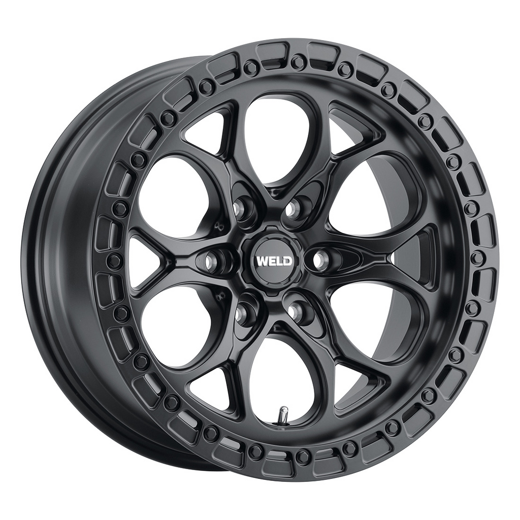WELD Off-Road Ledge 6 wheel Satin Black