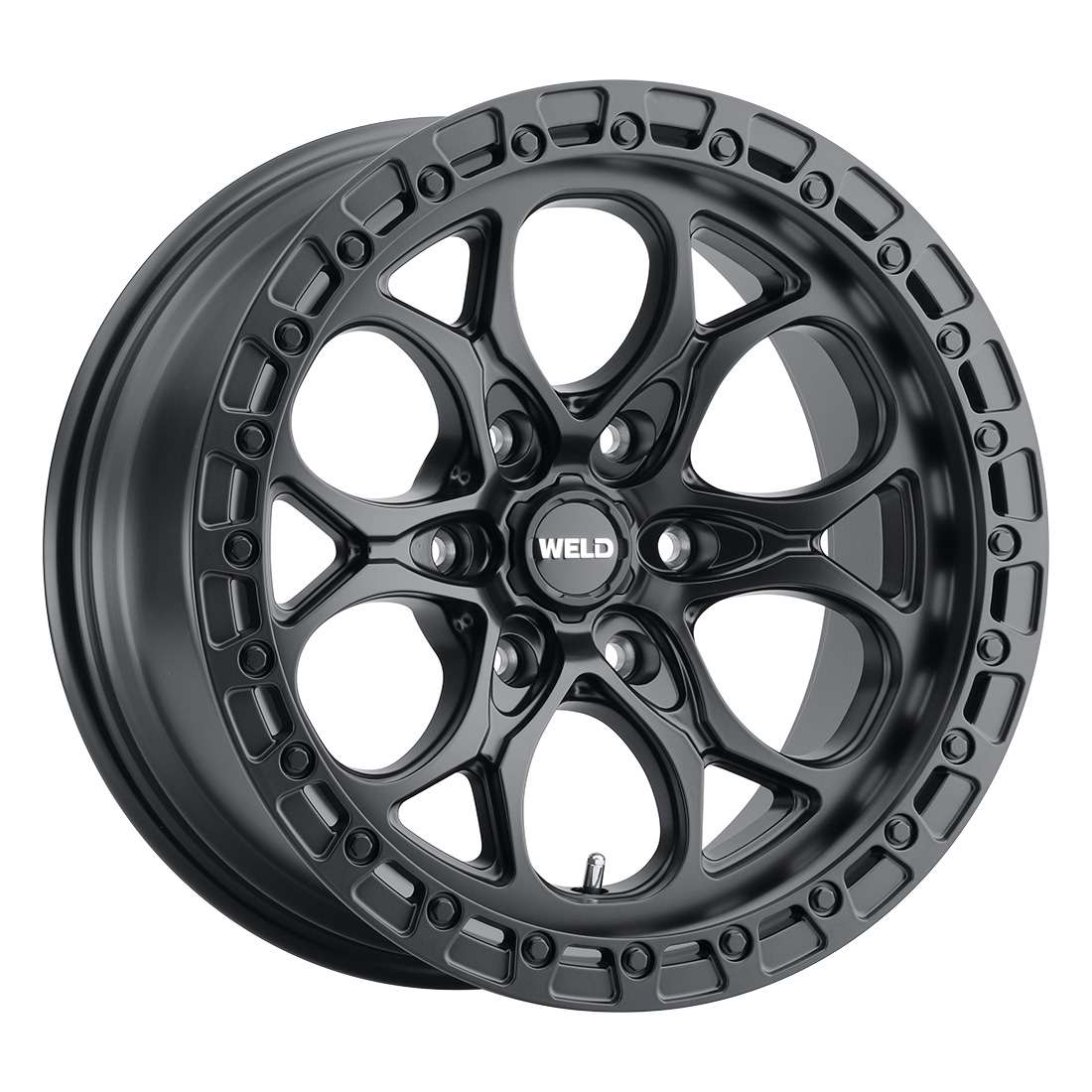 WELD Off-Road Ledge 6 wheel Satin Black