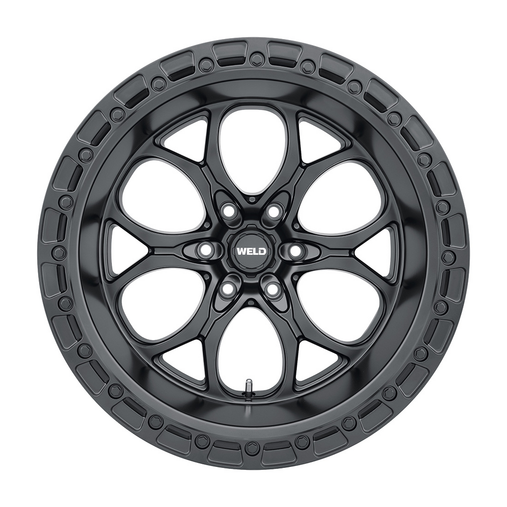 WELD Off-Road Ledge 6 wheel Satin Black