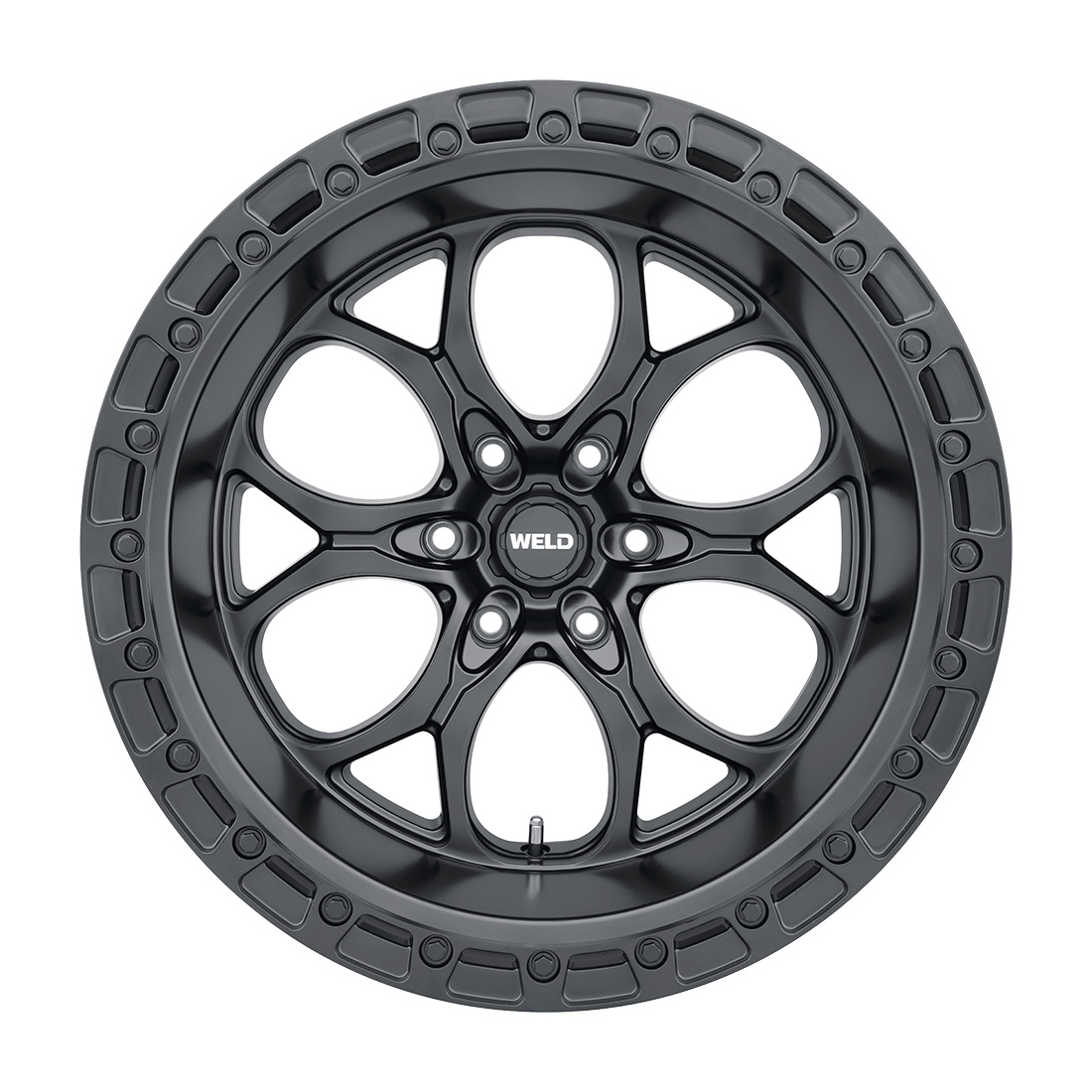 WELD Off-Road Ledge 6 wheel Satin Black