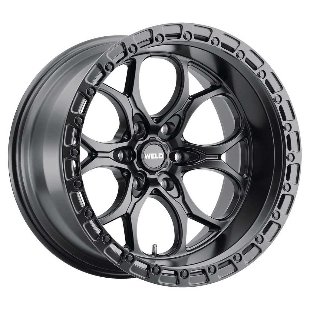 WELD Off-Road Ledge 6 wheel Satin Black