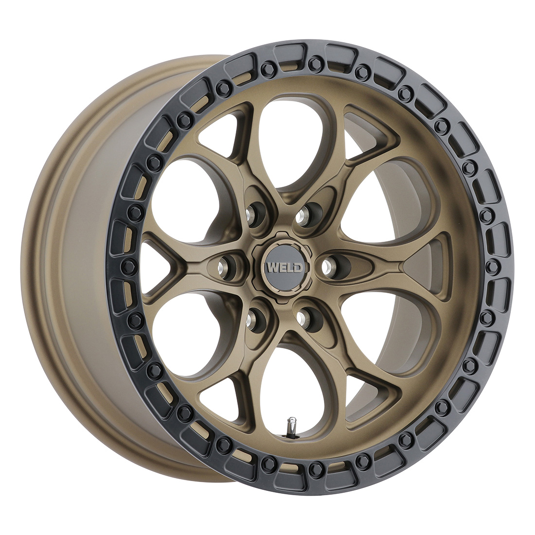 WELD Off-Road Ledge 6 wheel Satin Bronze