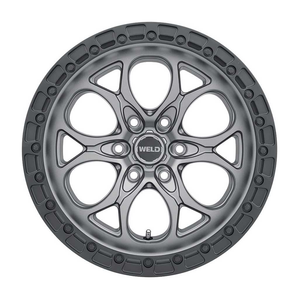 WELD Off-Road Ledge 6 wheel Satin Gunmetal
