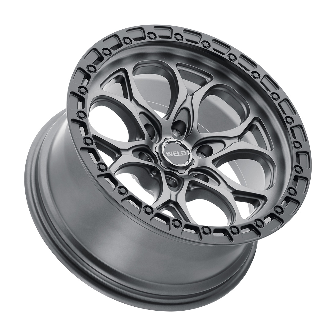 WELD Off-Road Ledge 6 wheel Satin Gunmetal