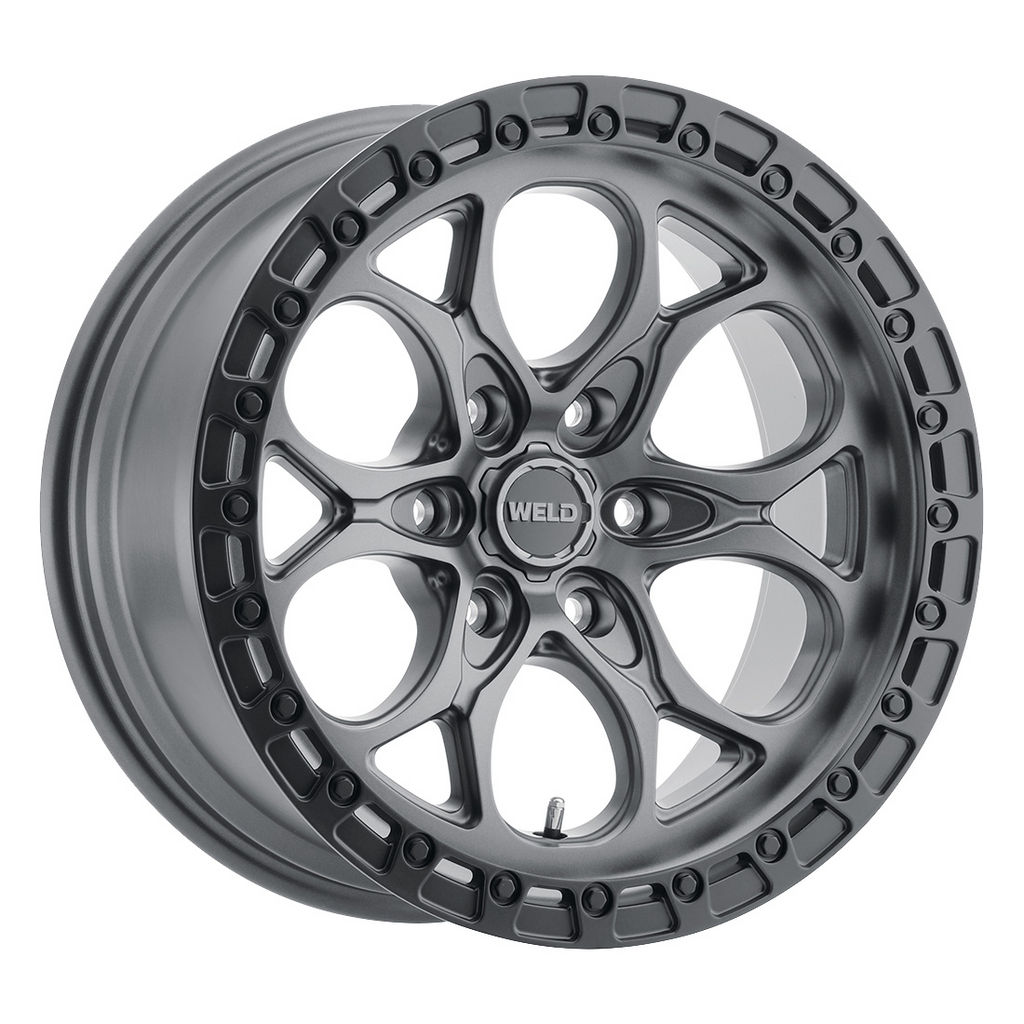 WELD Off-Road Ledge 6 wheel Satin Gunmetal