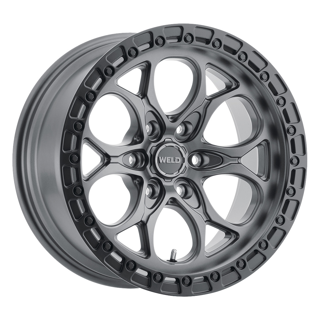WELD Off-Road Ledge 6 wheel Satin Gunmetal