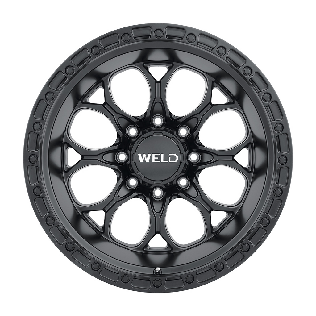 WELD Off-Road Ledge 8 wheel Satin Black