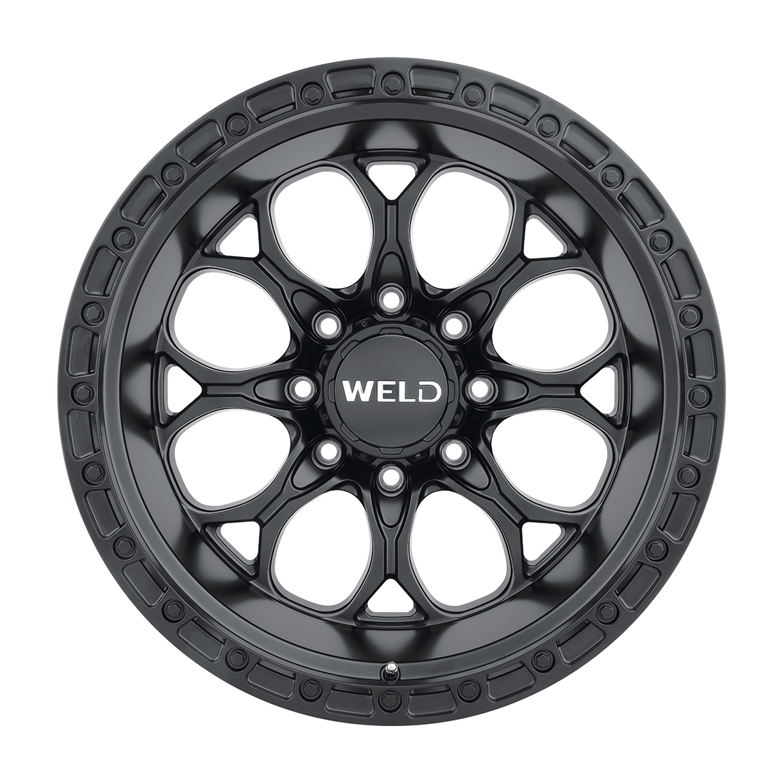 WELD Off-Road Ledge 8 wheel Satin Black