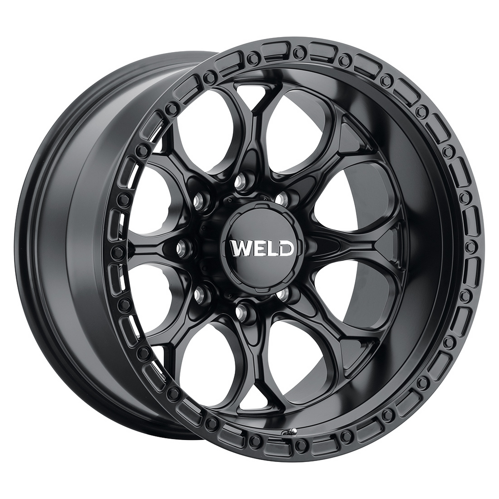 WELD Off-Road Ledge 8 wheel Satin Black