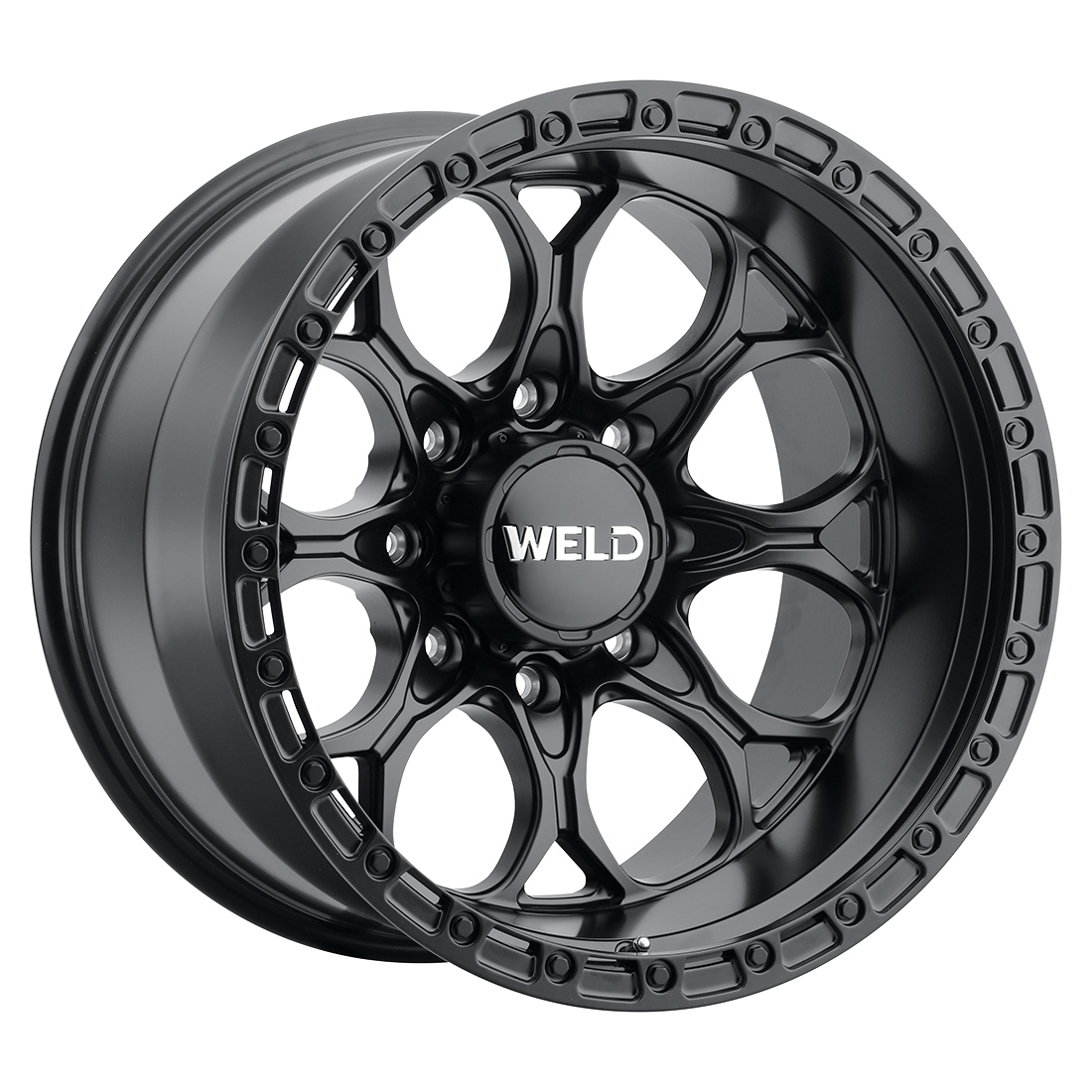 WELD Off-Road Ledge 8 wheel Satin Black