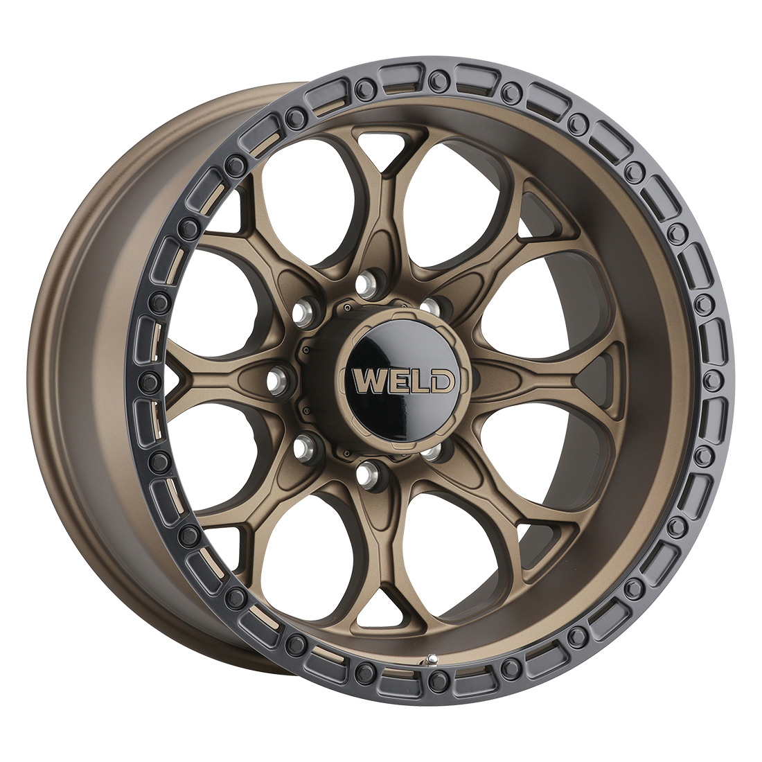 WELD Off-Road Ledge 8 wheel Satin Bronze