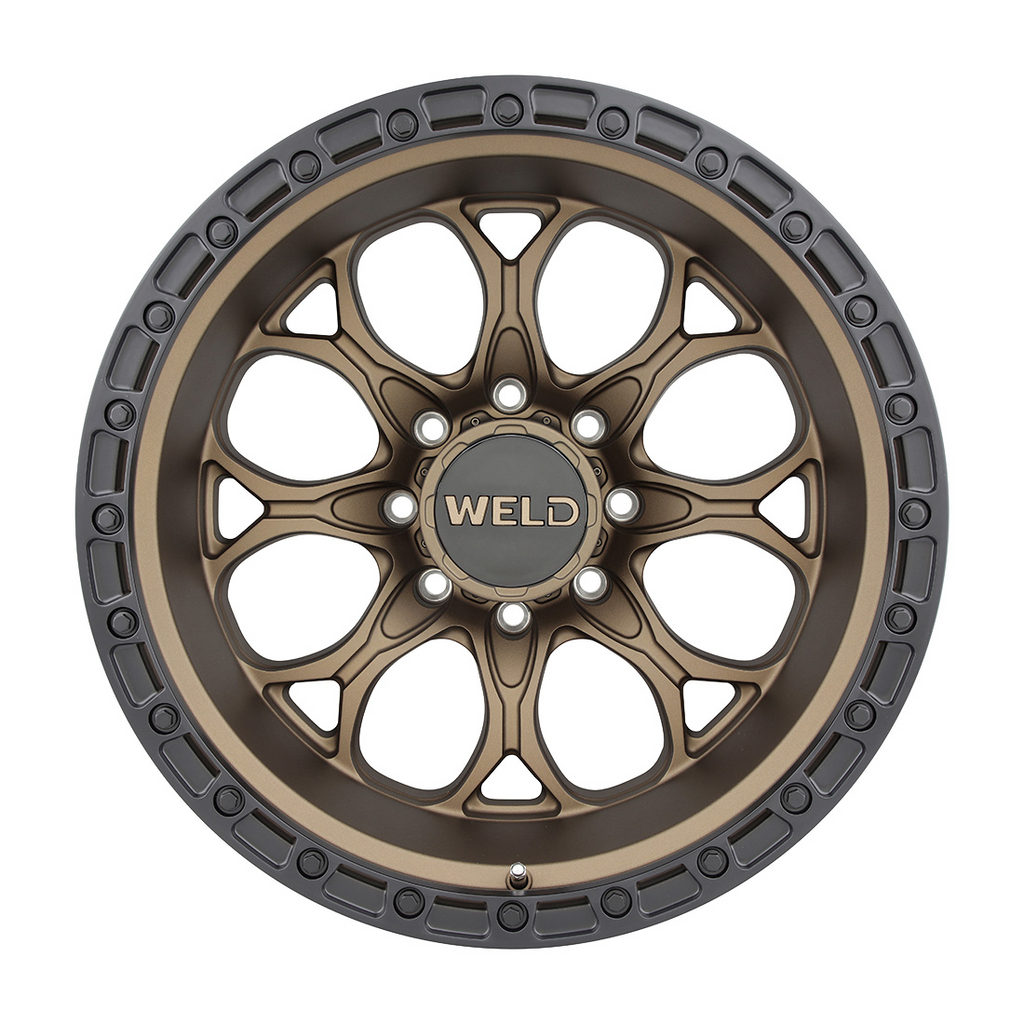 WELD Off-Road Ledge 8 wheel Satin Bronze
