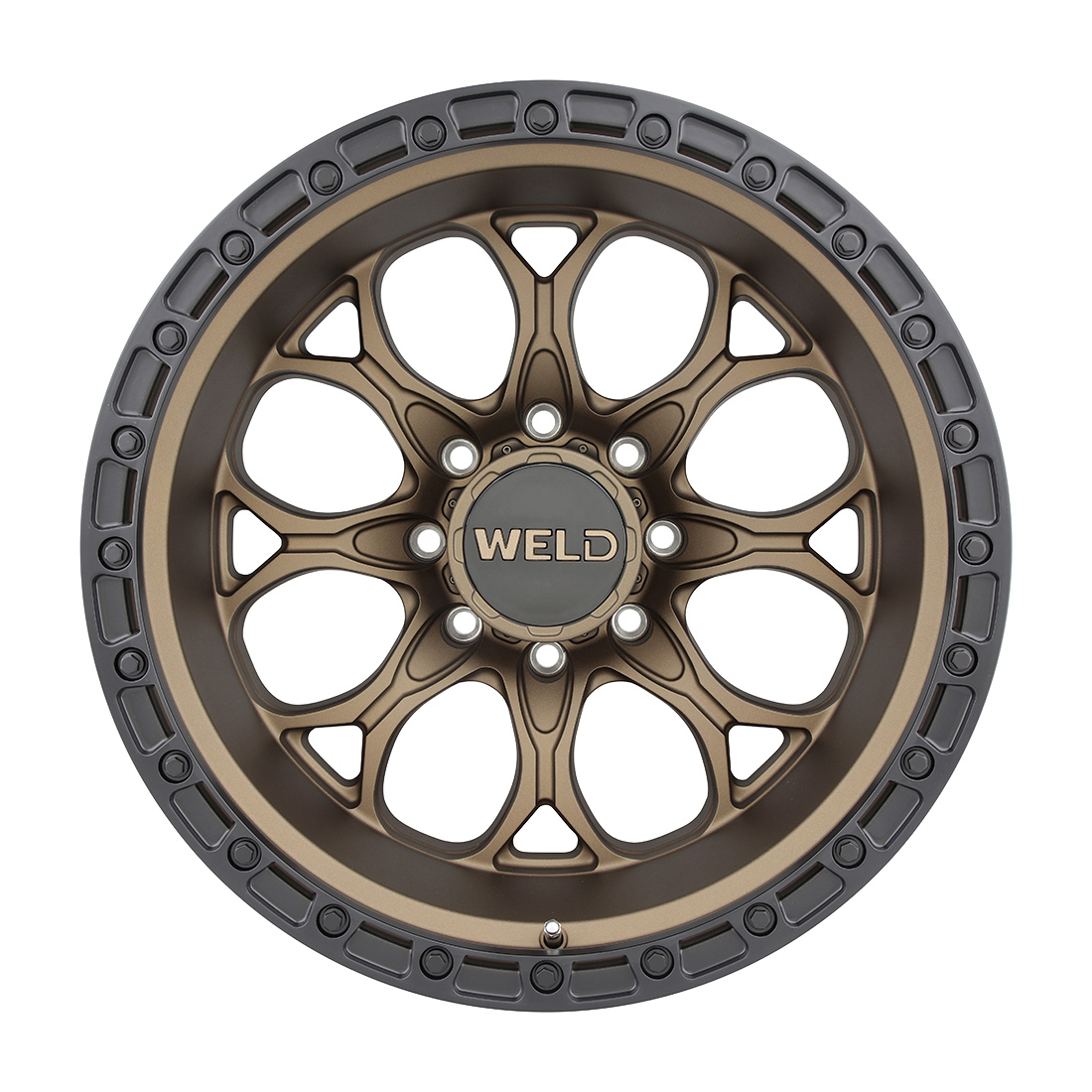 WELD Off-Road Ledge 8 wheel Satin Bronze