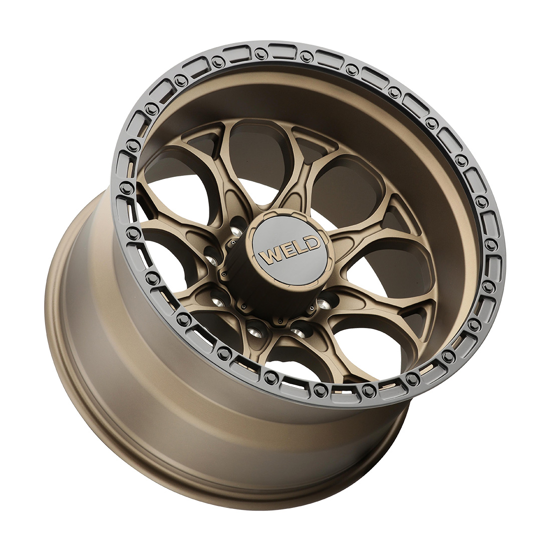 WELD Off-Road Ledge 8 wheel Satin Bronze