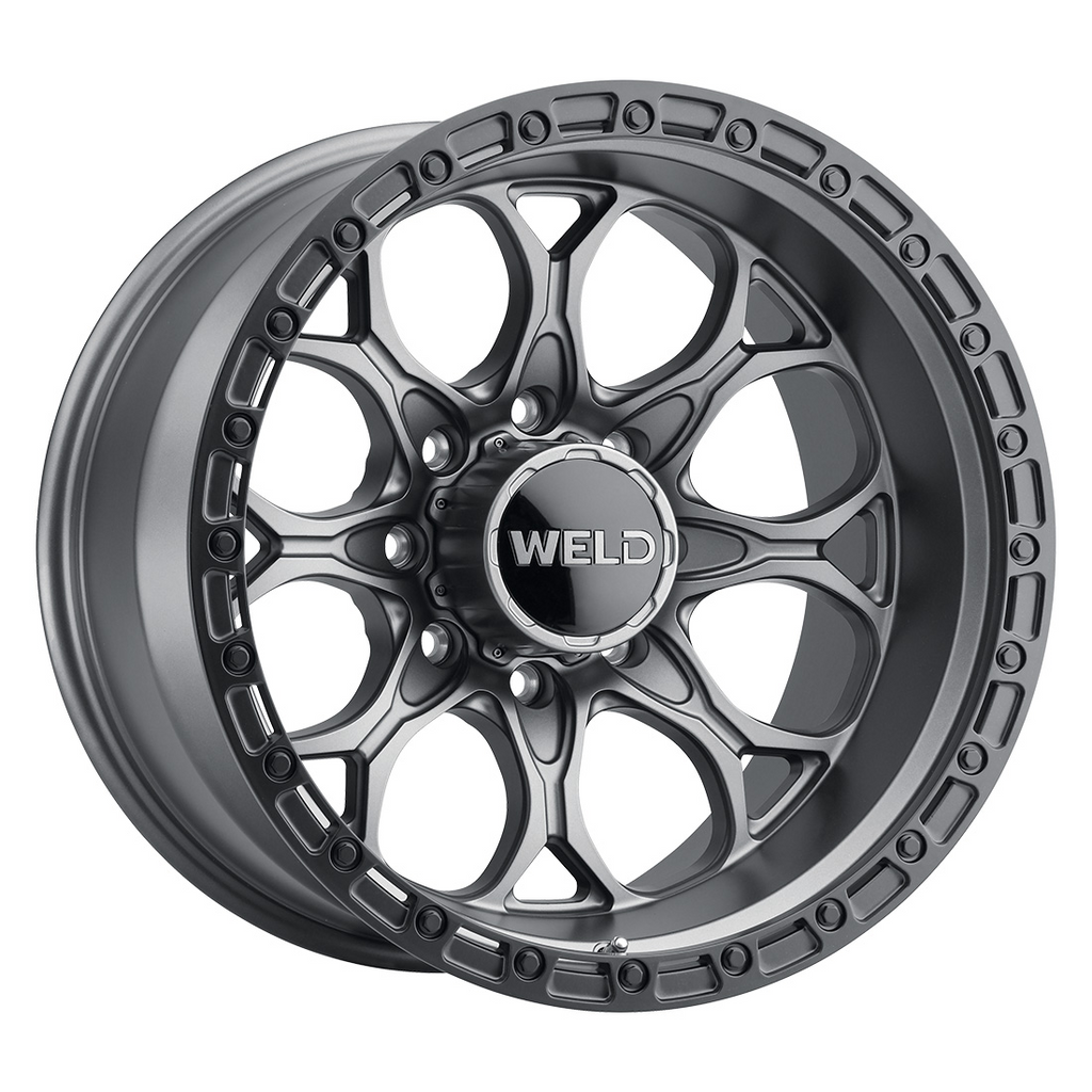 WELD Off-Road Ledge 8 wheel Satin Gunmetal