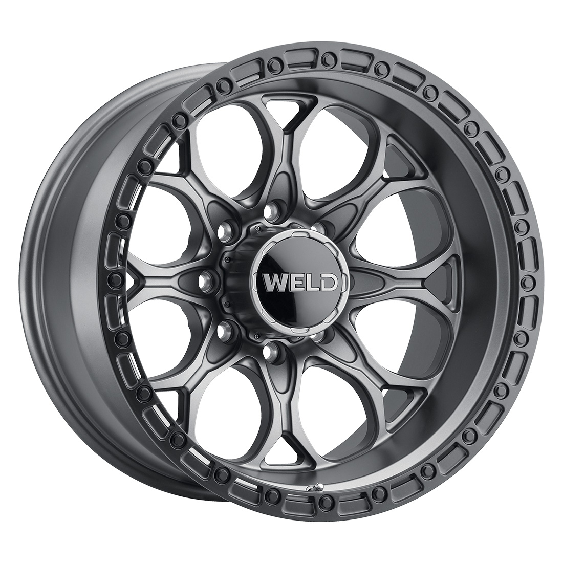 WELD Off-Road Ledge 8 wheel Satin Gunmetal