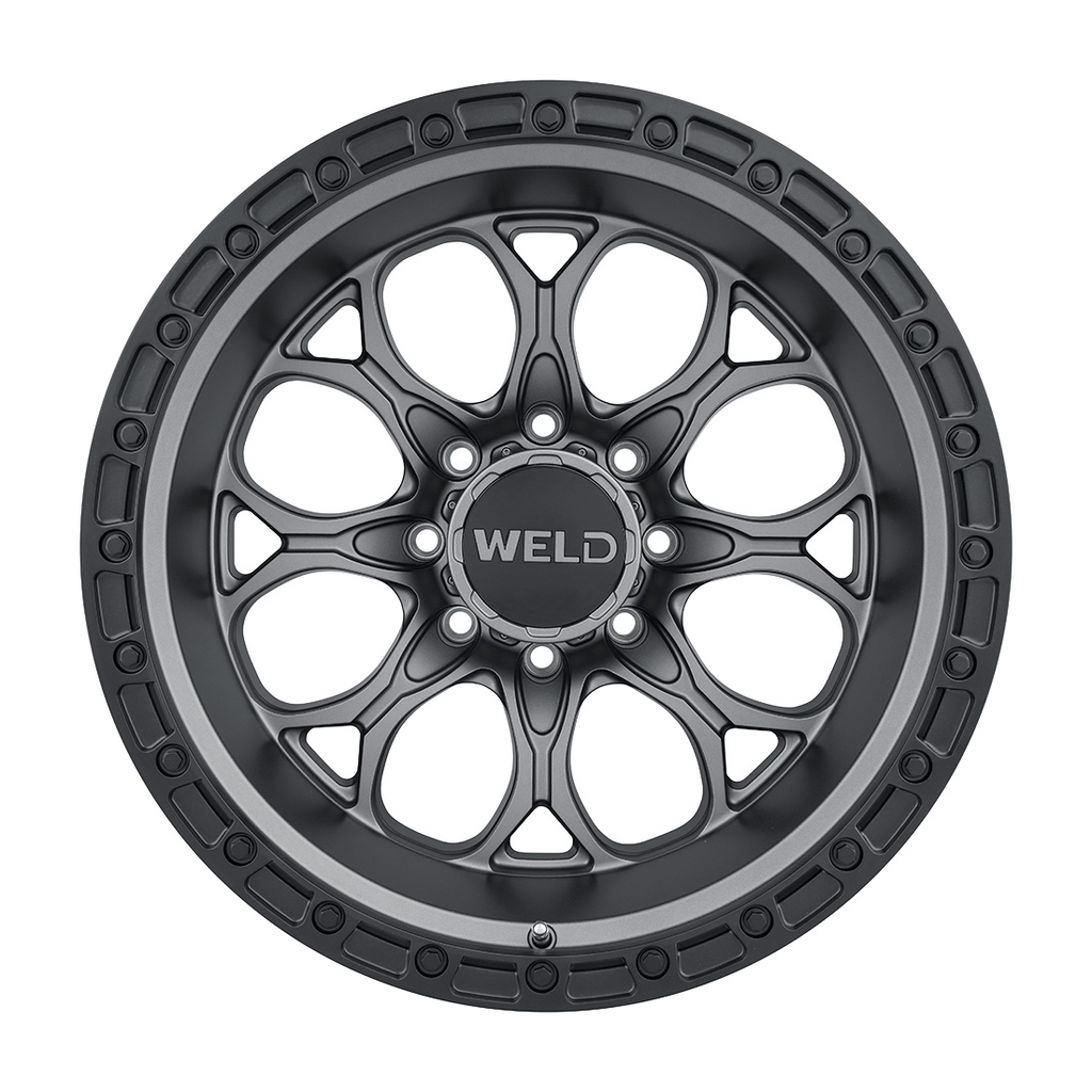 WELD Off-Road Ledge 8 wheel Satin Gunmetal