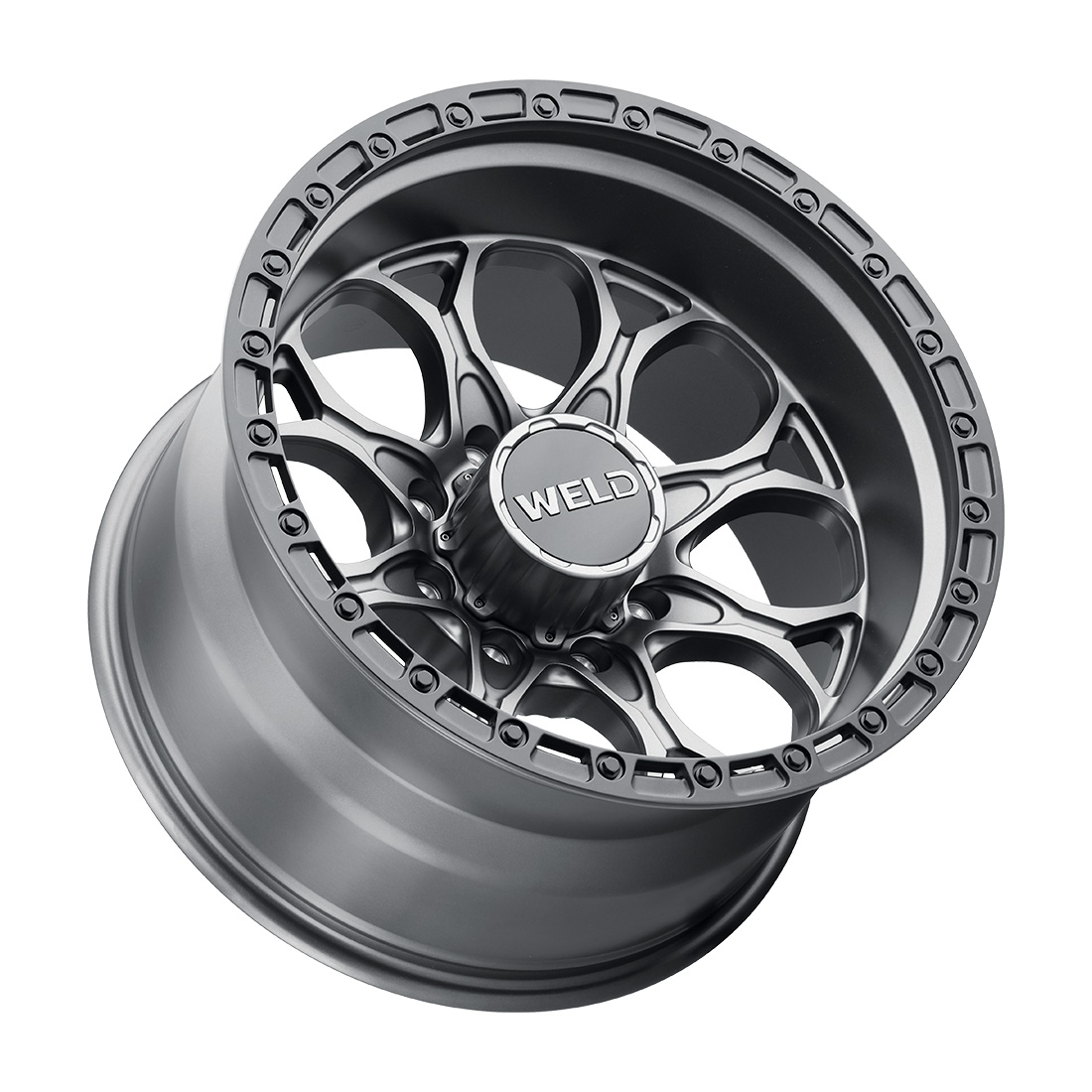 WELD Off-Road Ledge 8 wheel Satin Gunmetal