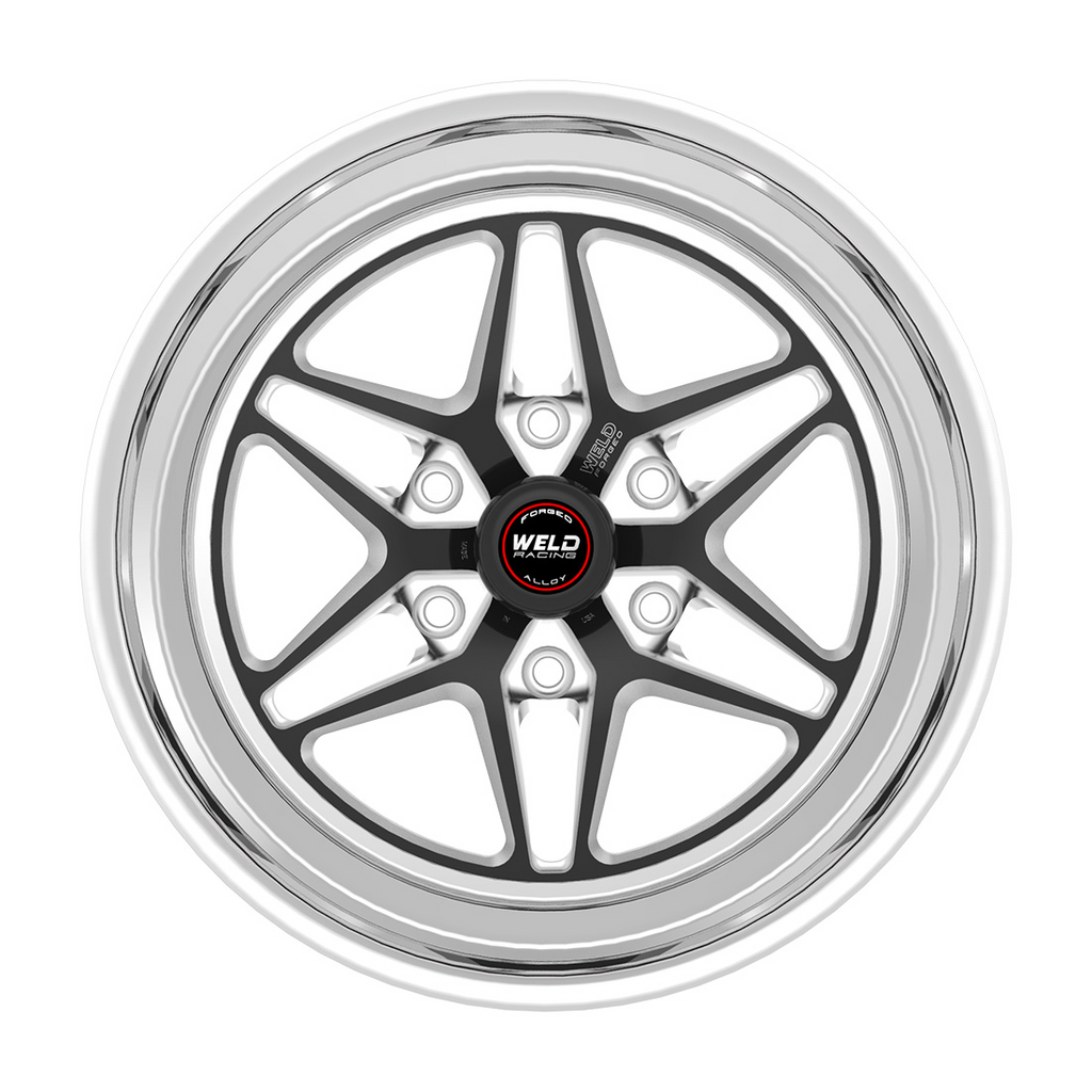 WELD Racing S81 HD wheel Black Center - Polished Shell