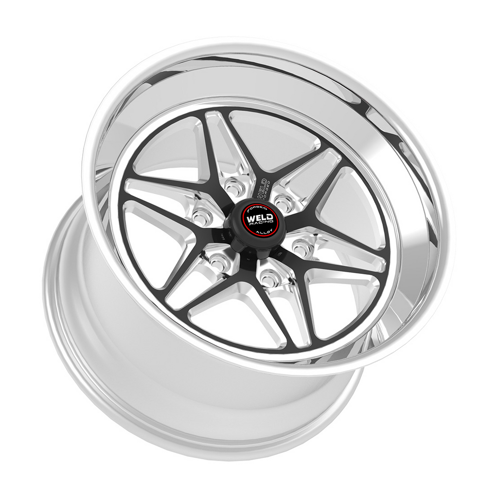 WELD Racing S81 HD wheel Black Center - Polished Shell
