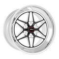 WELD Racing S81 HD wheel Black Center - Polished Shell