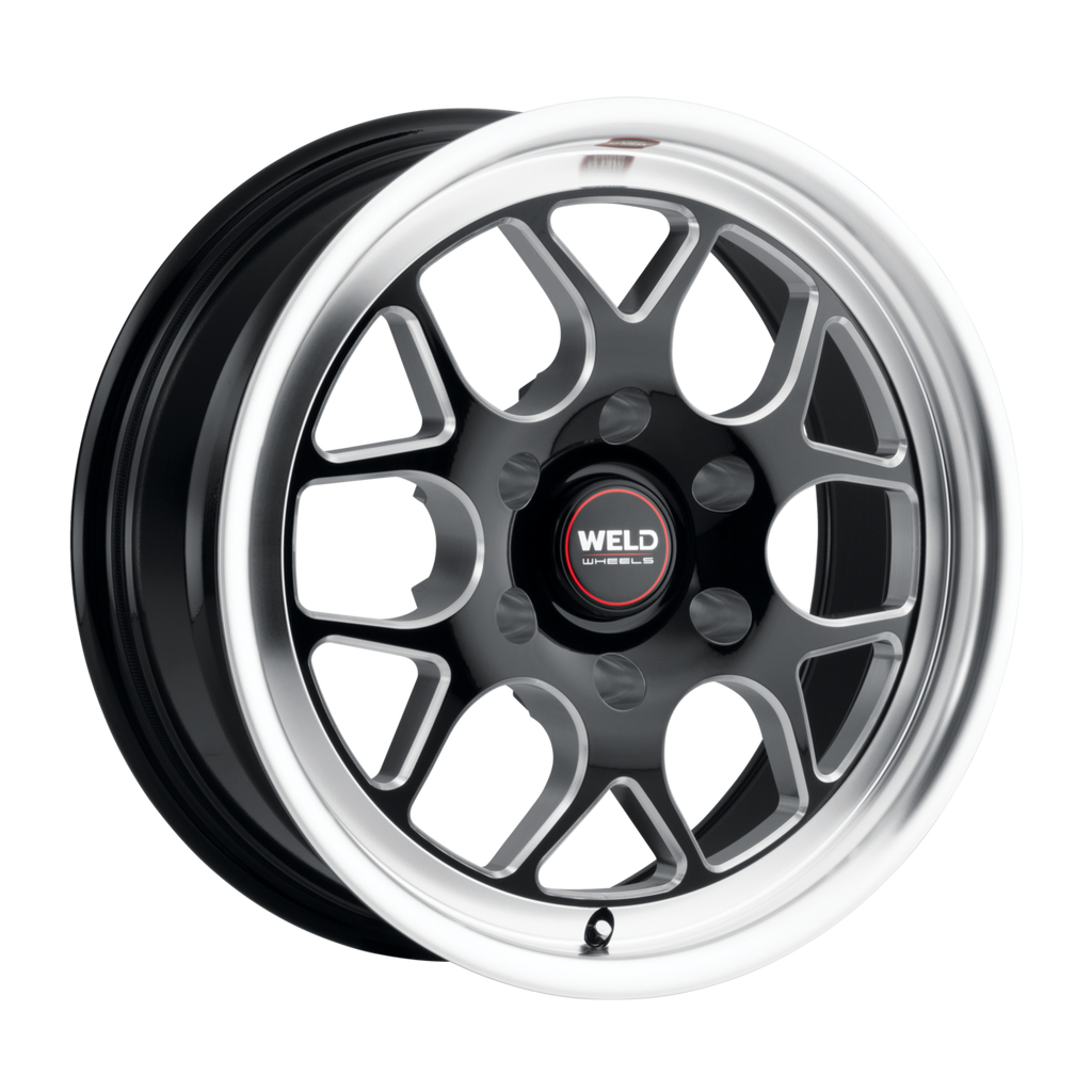 WELD Solana Drag wheel Gloss Black Milled