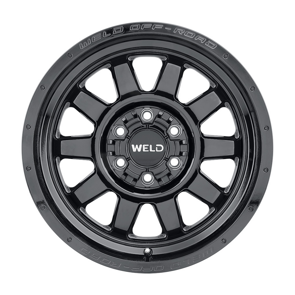 WELD Off-Road Stealth wheel Gloss Black