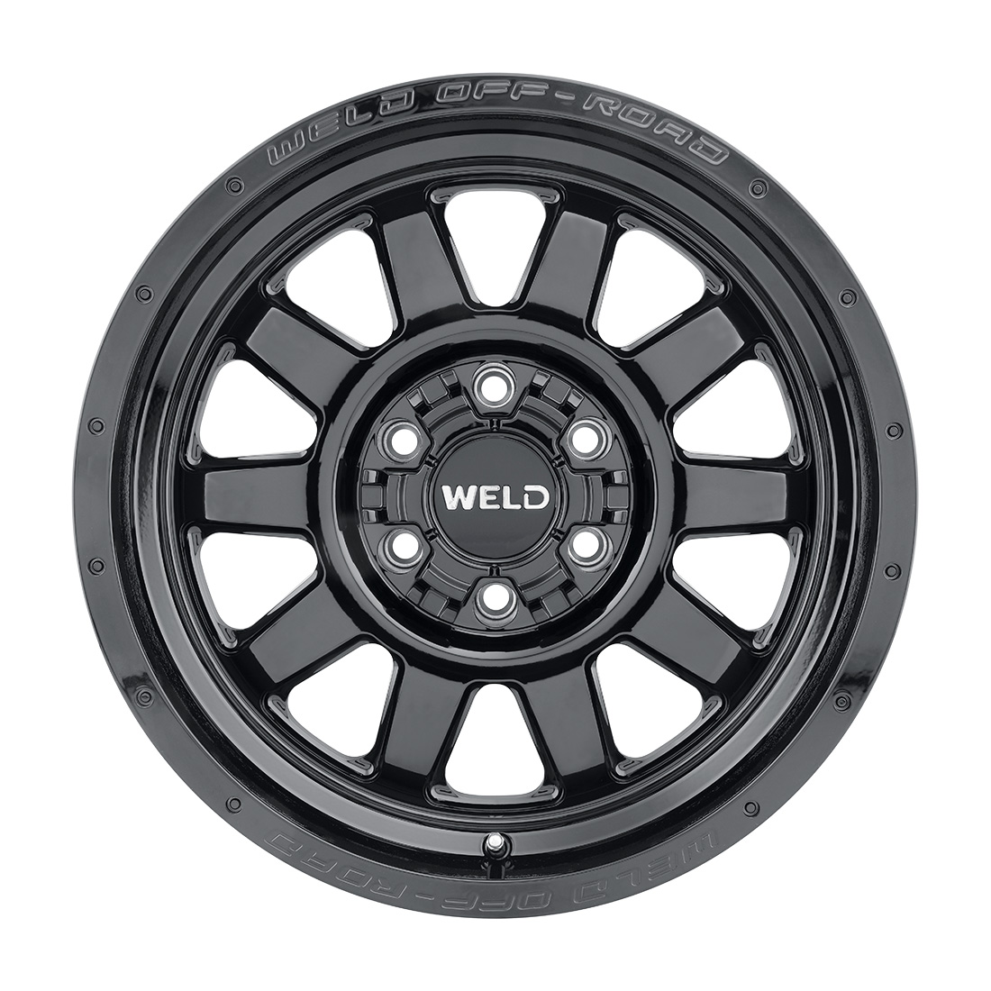 WELD Off-Road Stealth wheel Gloss Black