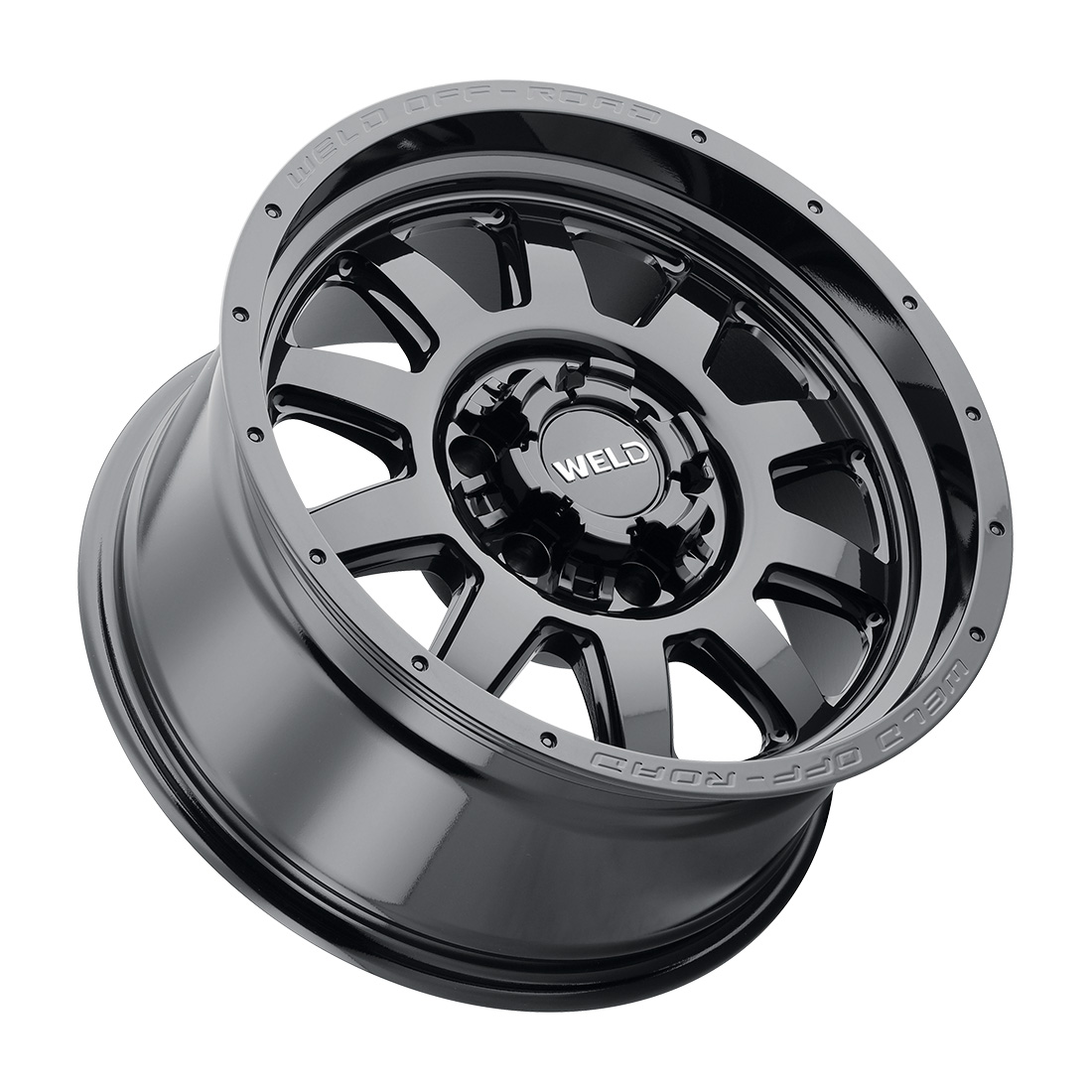 WELD Off-Road Stealth wheel Gloss Black