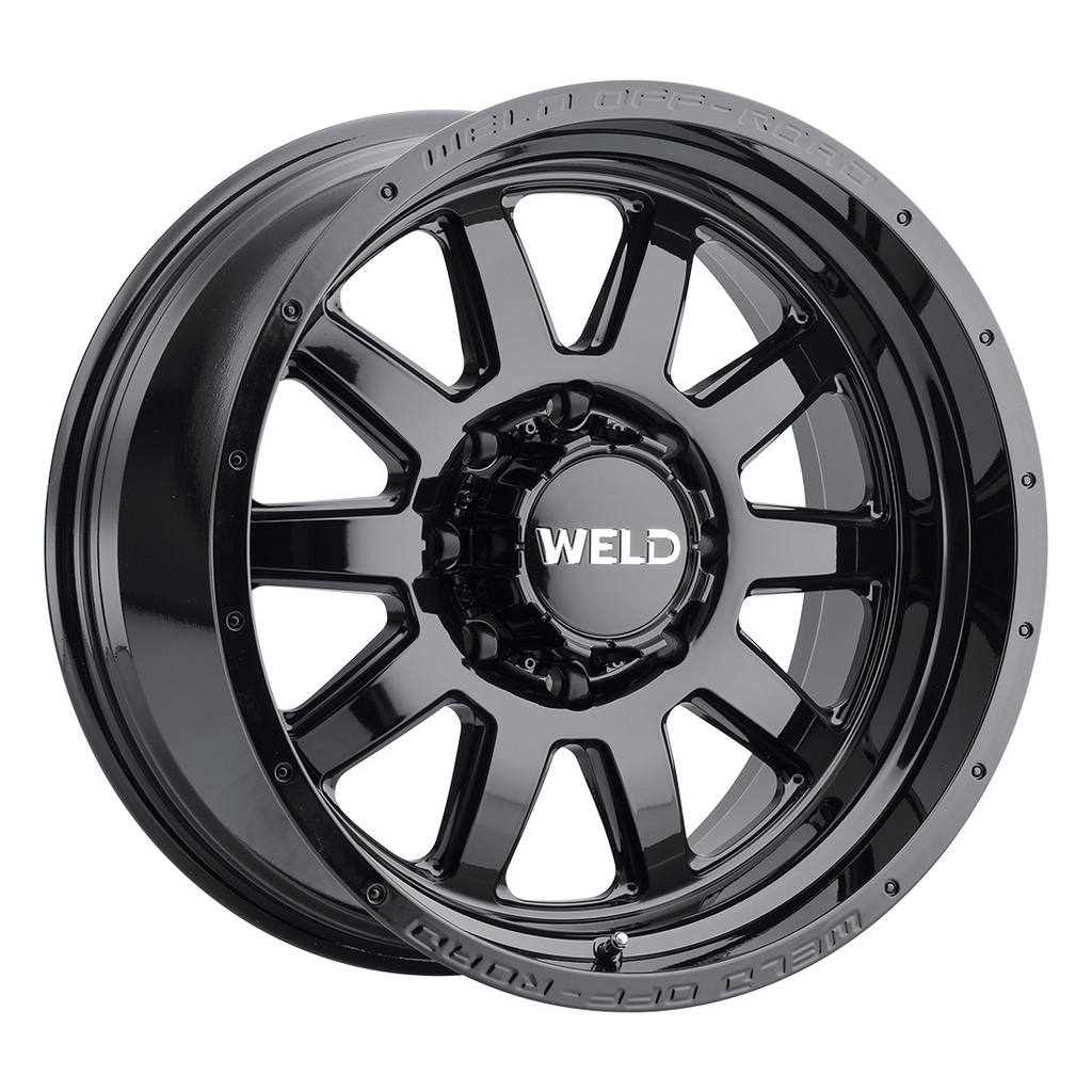 WELD Off-Road Stealth wheel Gloss Black