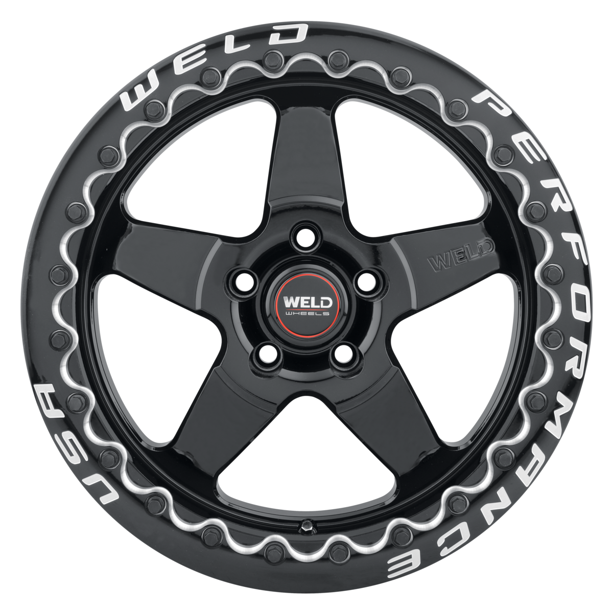 WELD Ventura Beadlock wheel Gloss Black
