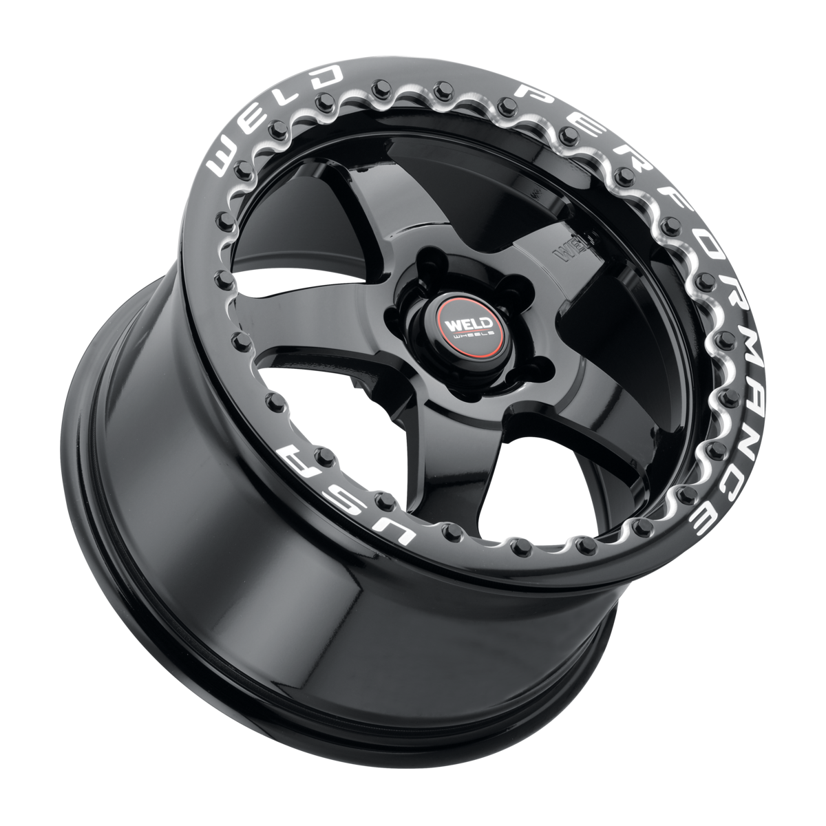 WELD Ventura Beadlock wheel Gloss Black