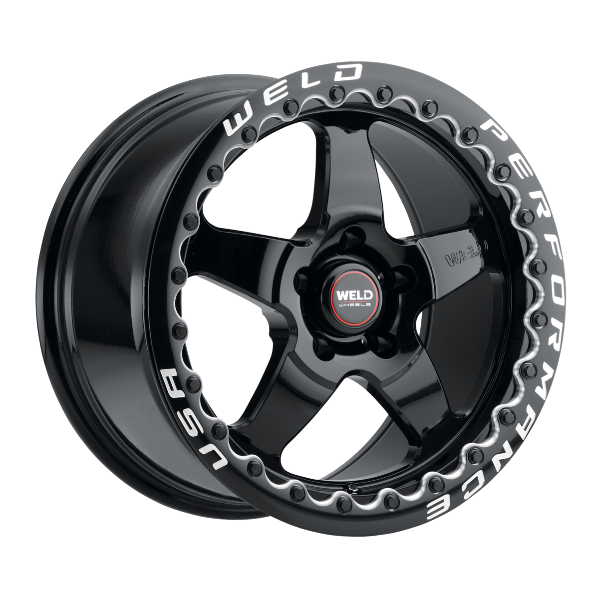 WELD Ventura Beadlock wheel Gloss Black