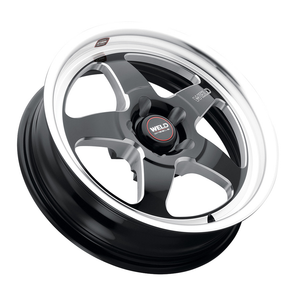 WELD Ventura Drag wheel Gloss Black Milled