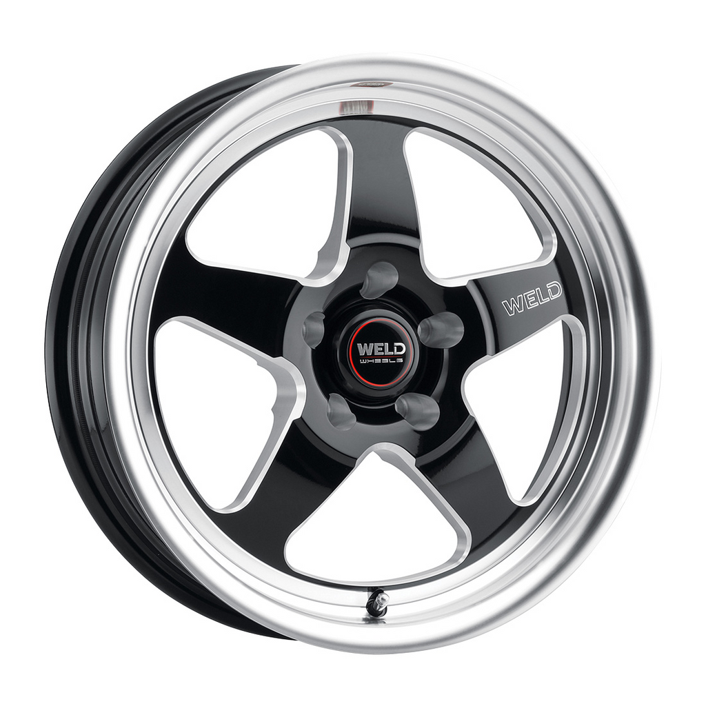 WELD Ventura Drag wheel Gloss Black Milled