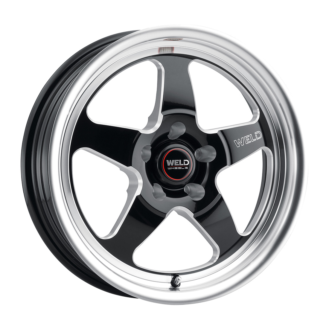 WELD Ventura Drag wheel Gloss Black Milled