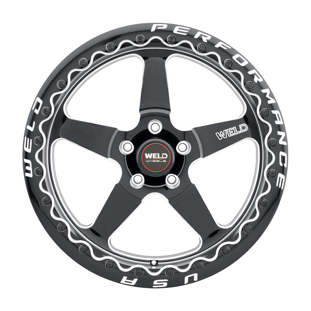 WELD Ventura Beadlock wheel Gloss Black Milled
