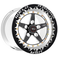 WELD Racing Weldstar Beadlock wheel Black Center - Polished Shell